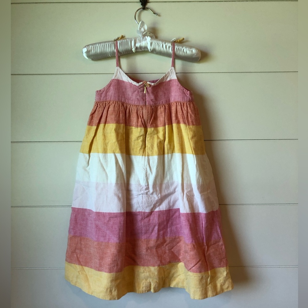 Baby Gap Linen Midi Dress Girls 4T - Picture 4 of 6